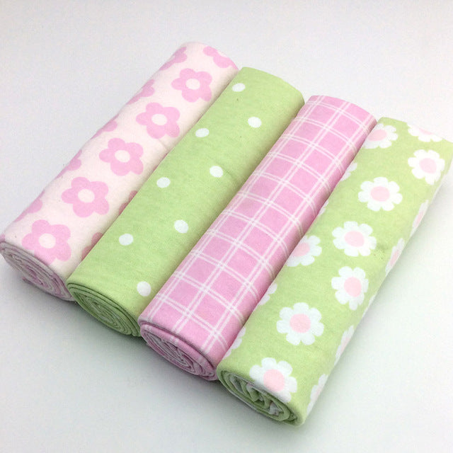 4-Pack Cotton Baby Sheets