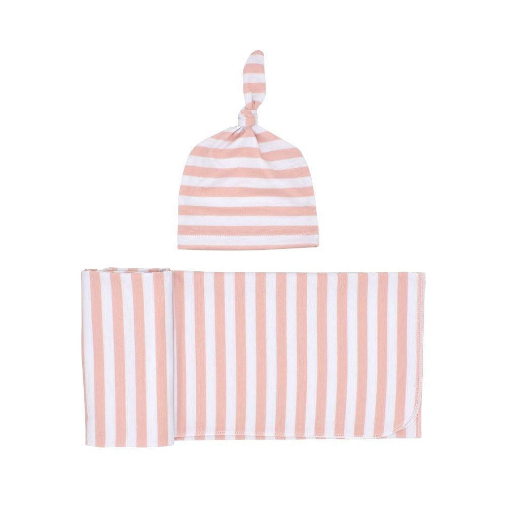 Newborn Patterned Cap 2-Piece Set