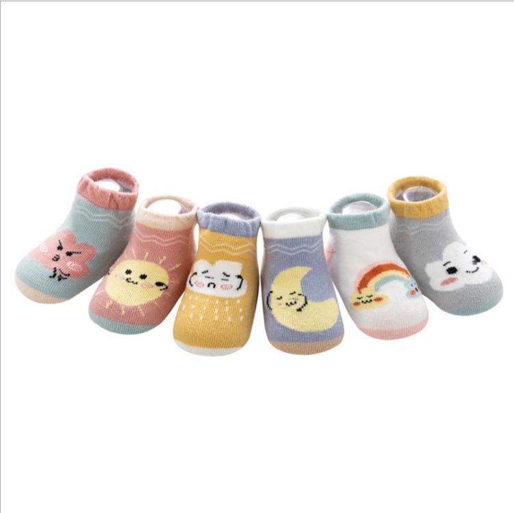Baby's Cushion Comfort Socks - Vibrant Designs