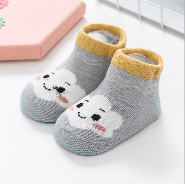 Baby's Cushion Comfort Socks - Vibrant Designs