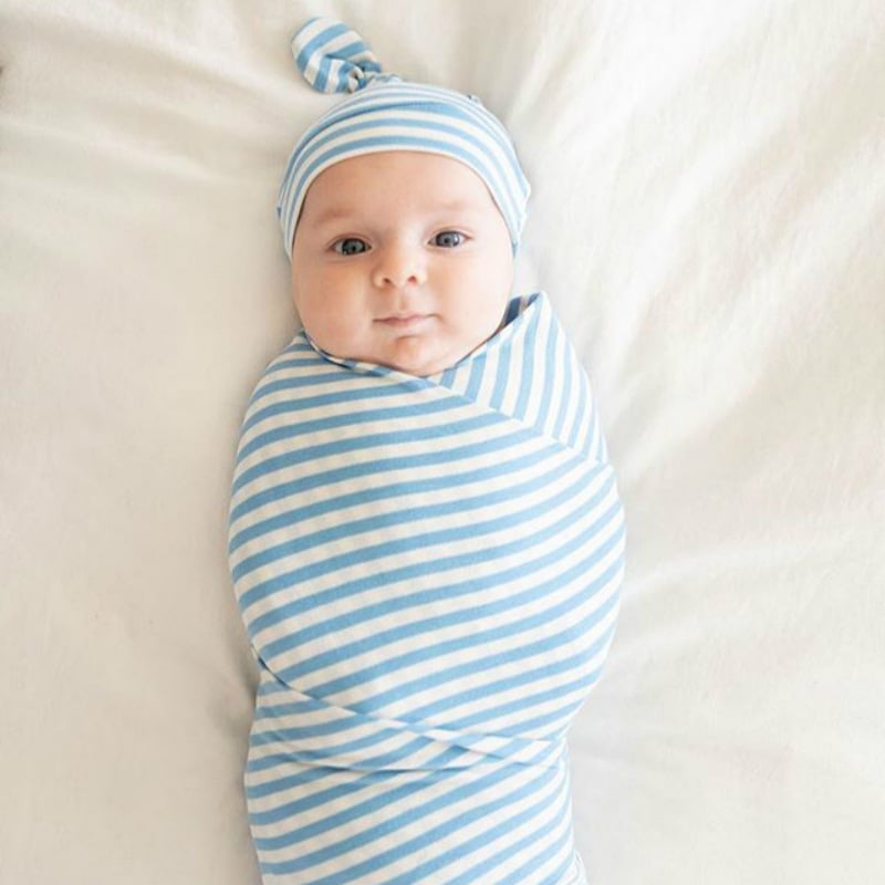 Newborn Patterned Cap 2-Piece Set