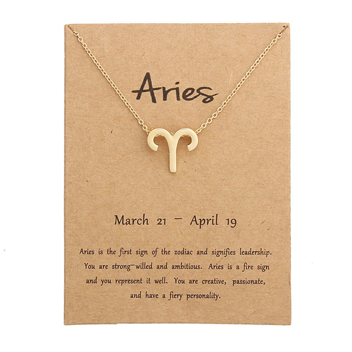 Astro Glam Zodiac Necklaces - Women's Constellation Pendants